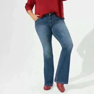 Torrid‎ Luxe Slim Boot Super Stretch Mid-Rise Jean 16S